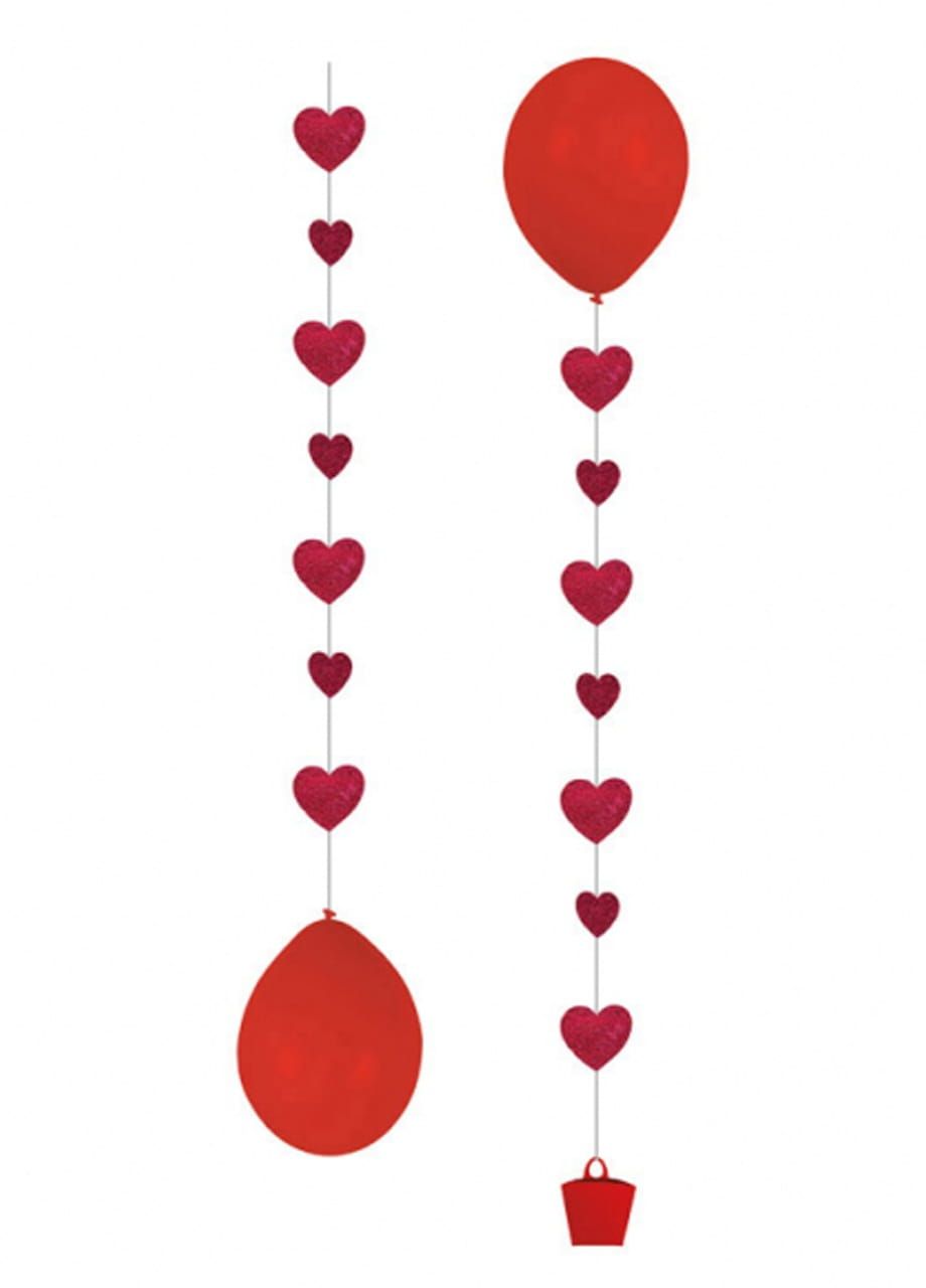 Serca mini sznur z serc