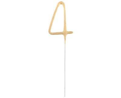 Zimne ognie złot cyfra 4