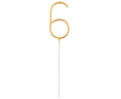 Zimne ognie złota cyfra 6