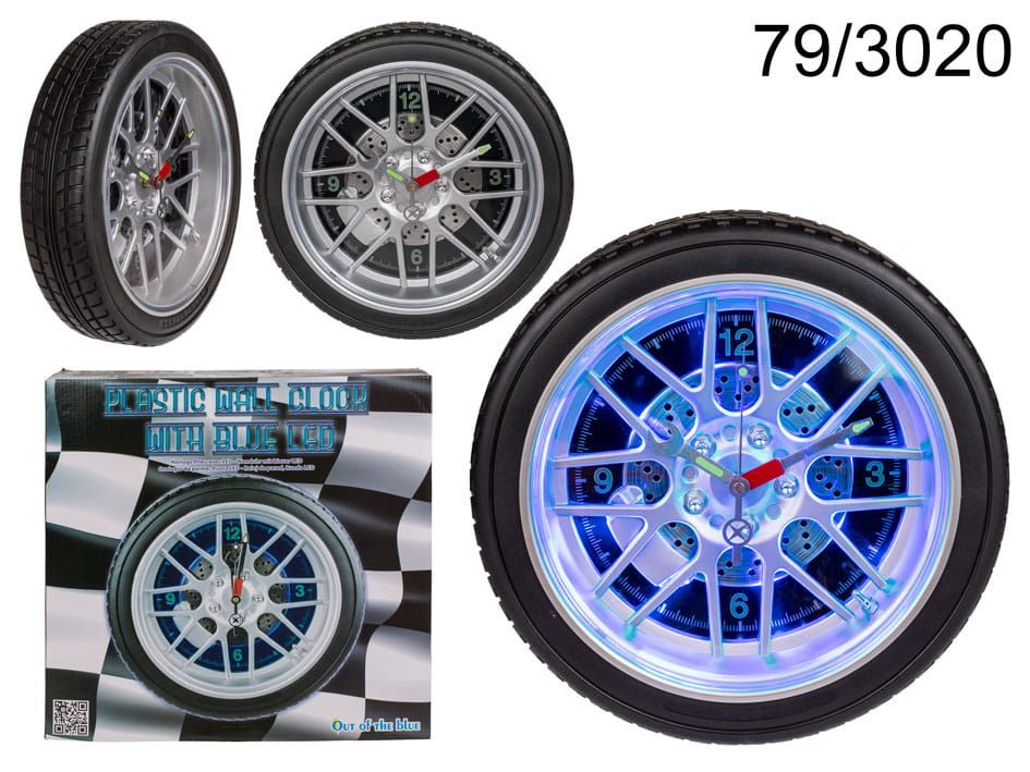 Zegar ścienny opona