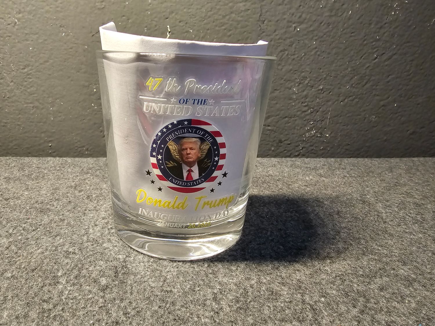 Szklanka do whisky Donald Trump