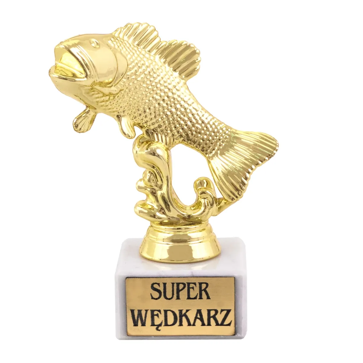 Statuetka super wędkarz