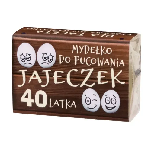 Mydełko do pucowania jajeczek 40latka