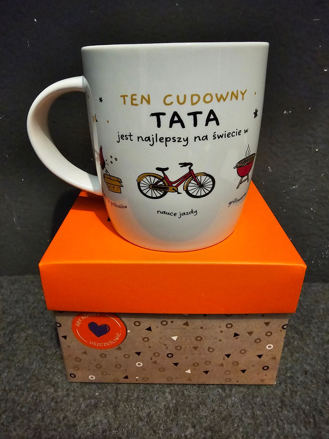 Kubek z nadrukiem dla taty