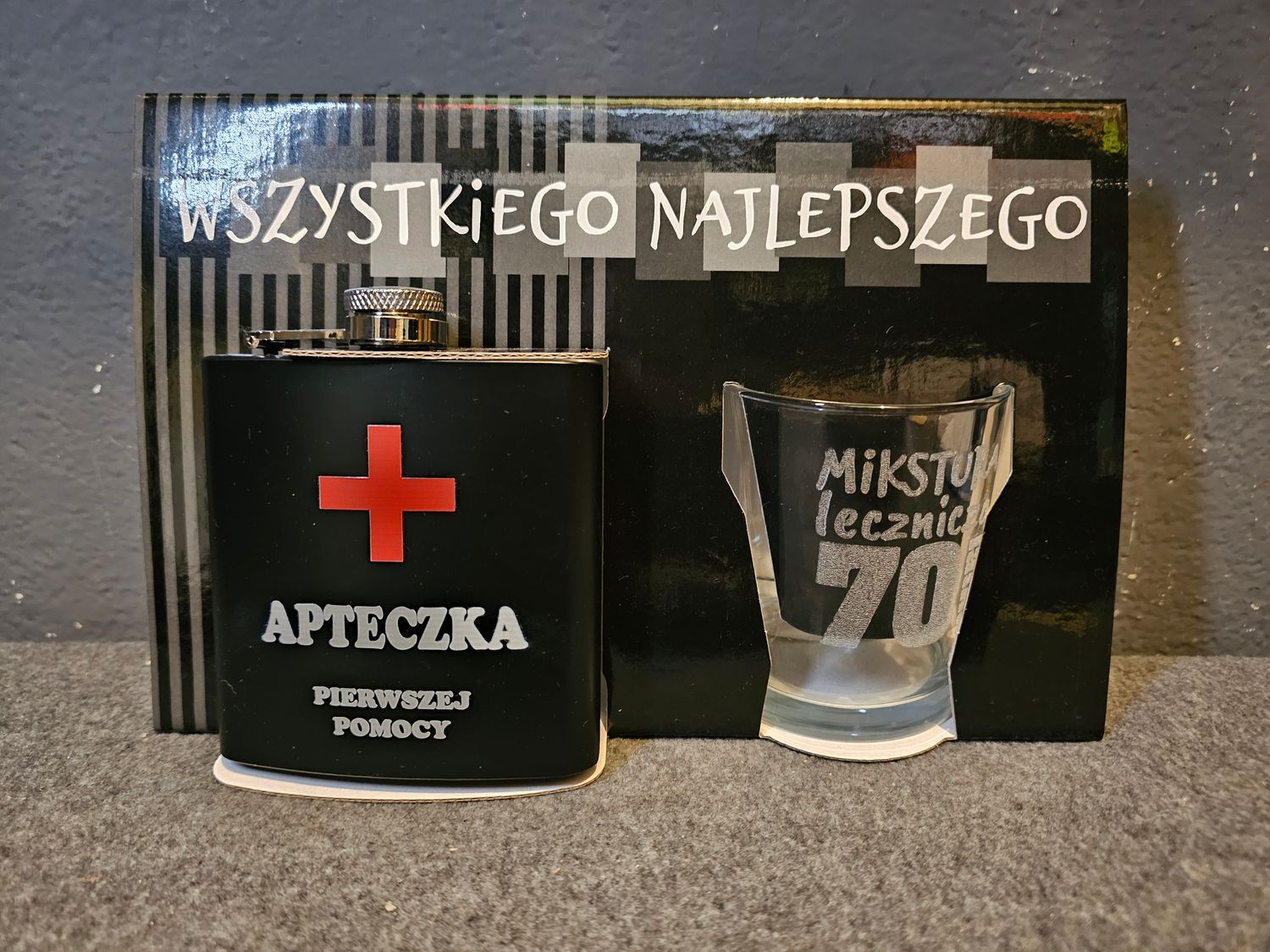 Zestaw urodzinowy 70te urodziny