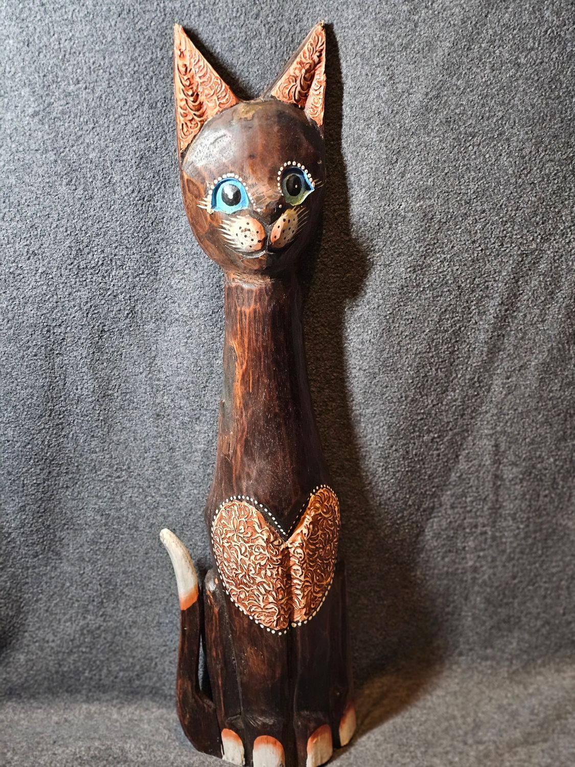 Kot drewniany 60cm