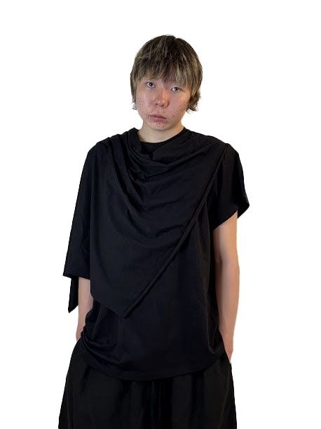 Multilayer T-shirt Black