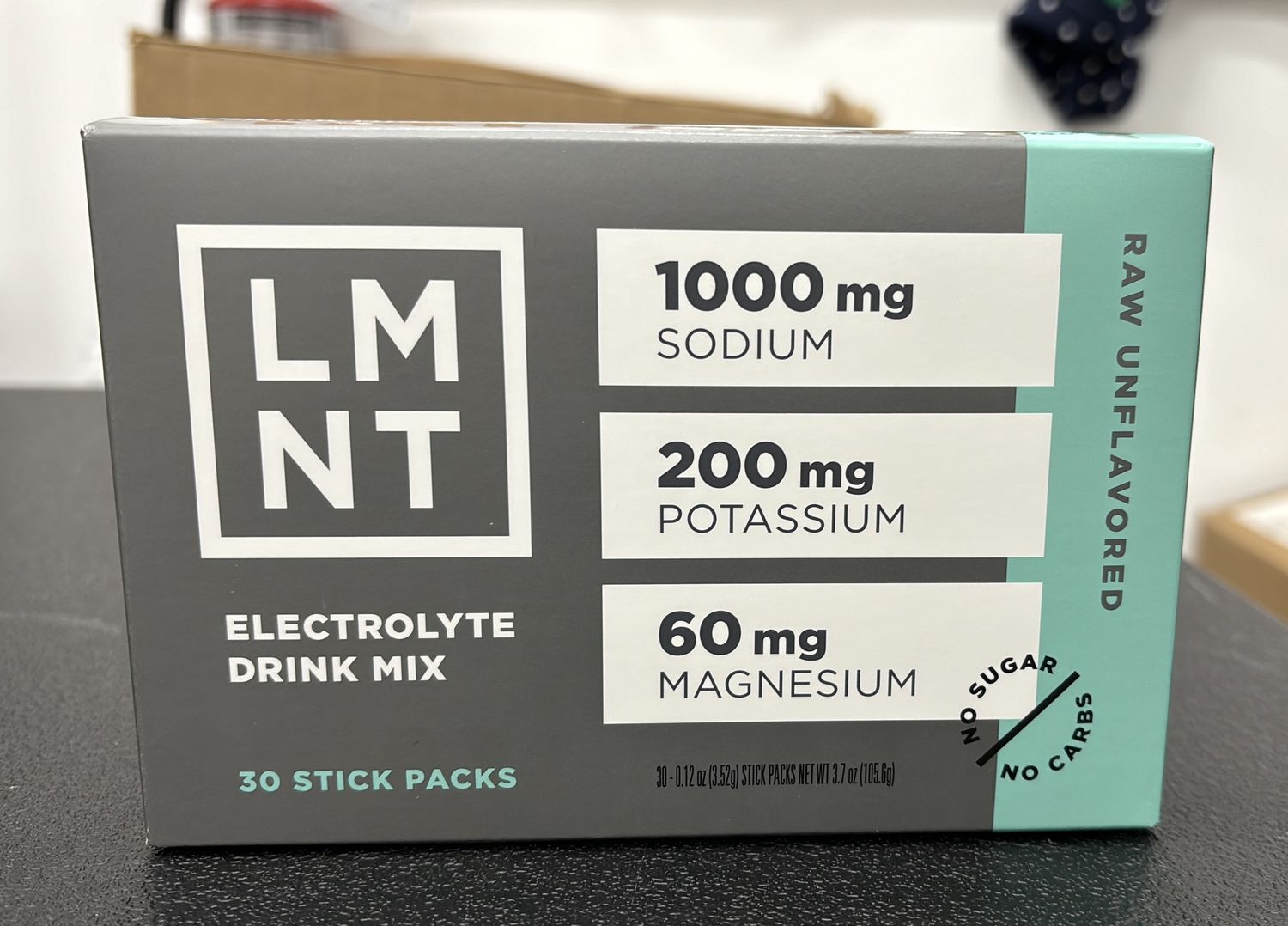 LMNT RAW Unflavored pack