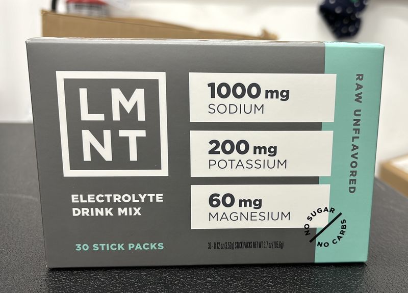 LMNT RAW Unflavored pack