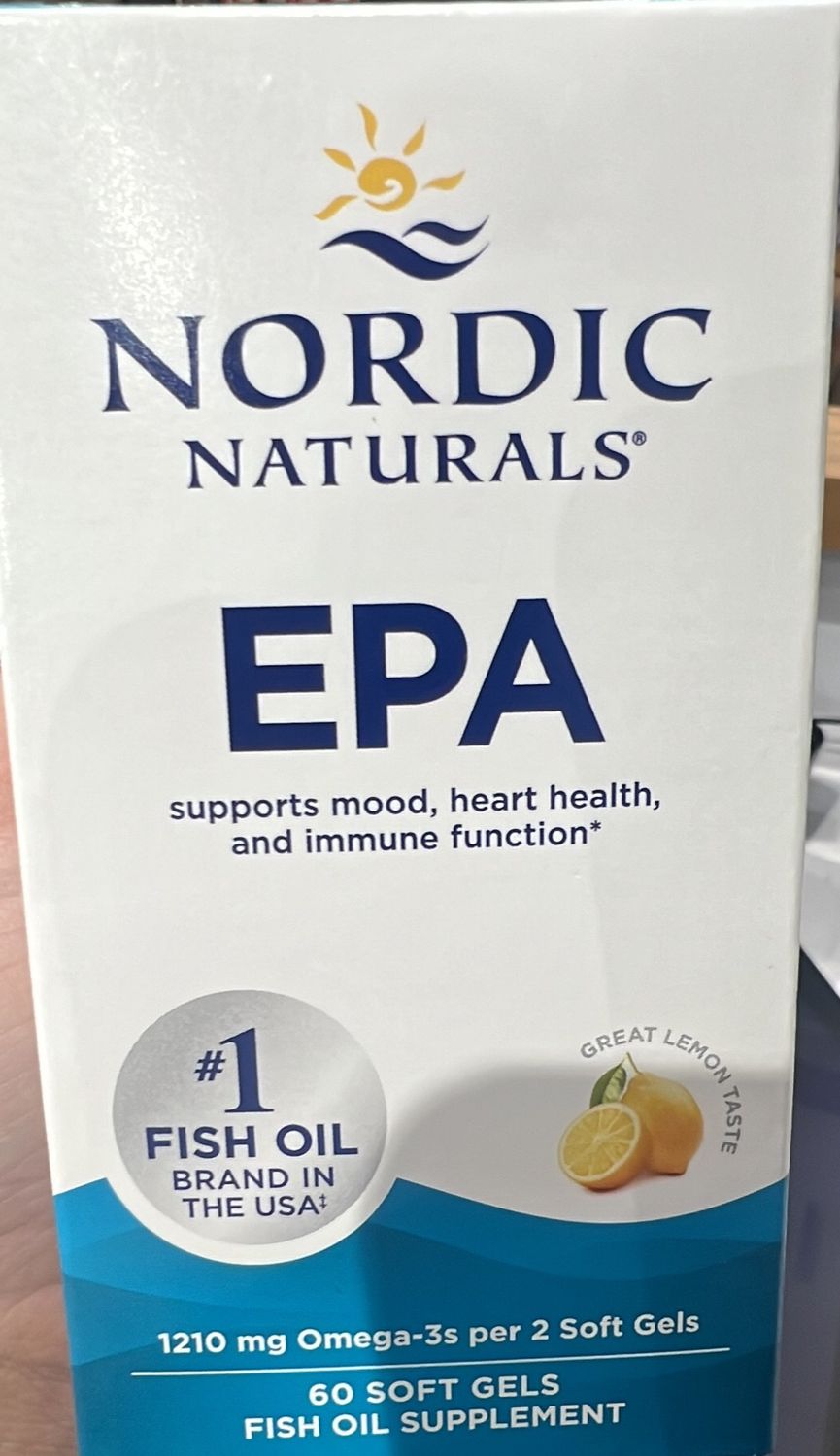 Nordic Naturals EPA 60 count