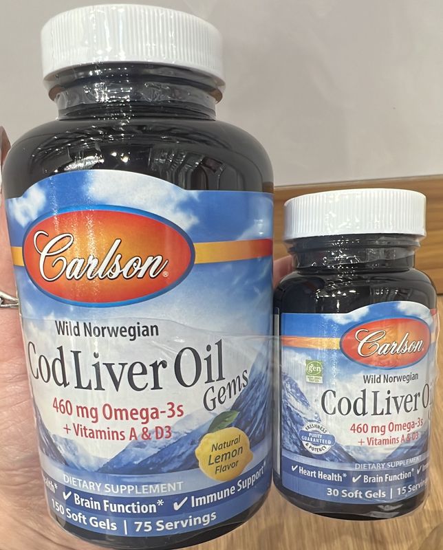 Carlson Cod Liver Oil pack