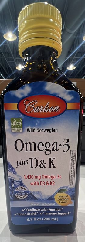 Carlson omega 3 + D&amp;K