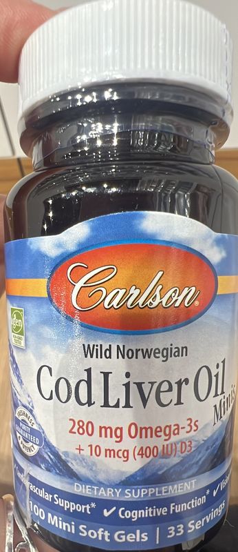 Carlson Cod Liver Oil minis