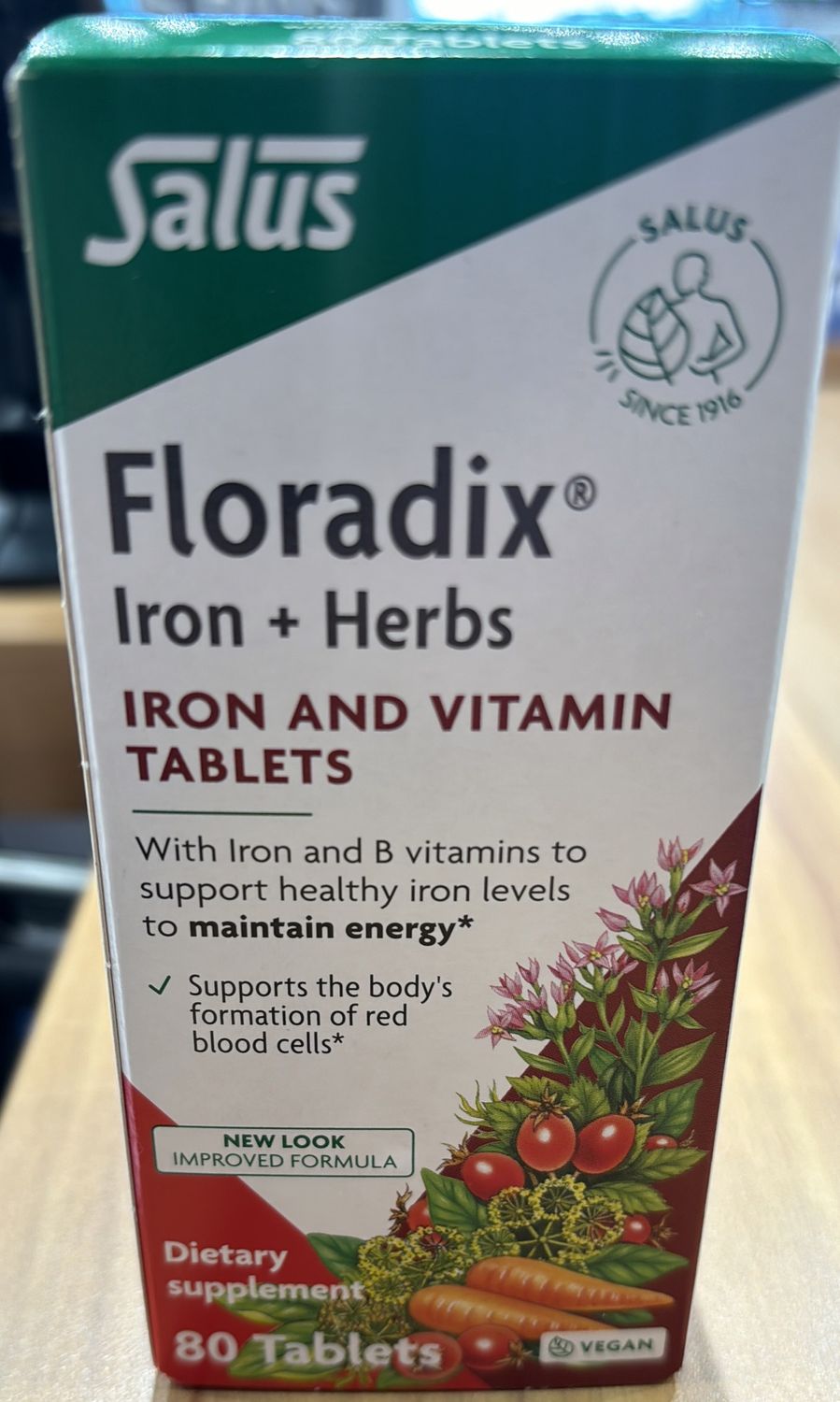 Floradix Iron + Herbs 80 Tablets