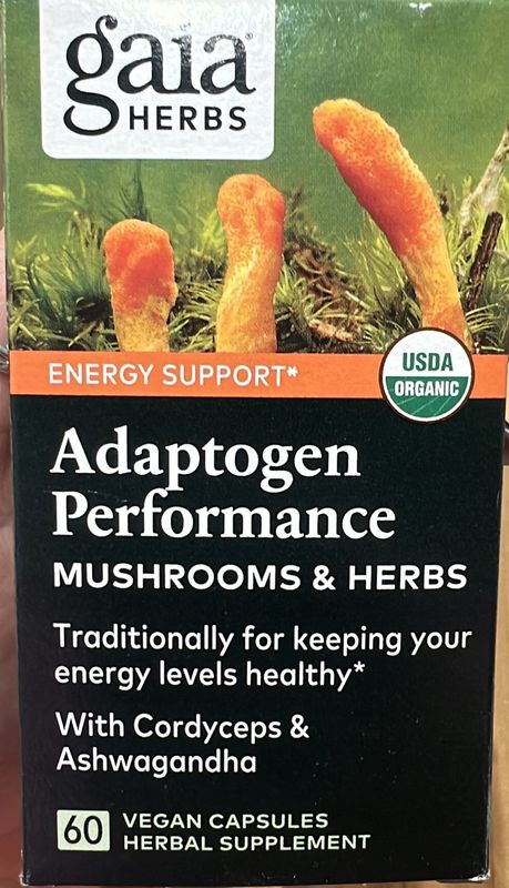 Gaia herbs adaptogen performance 60 count