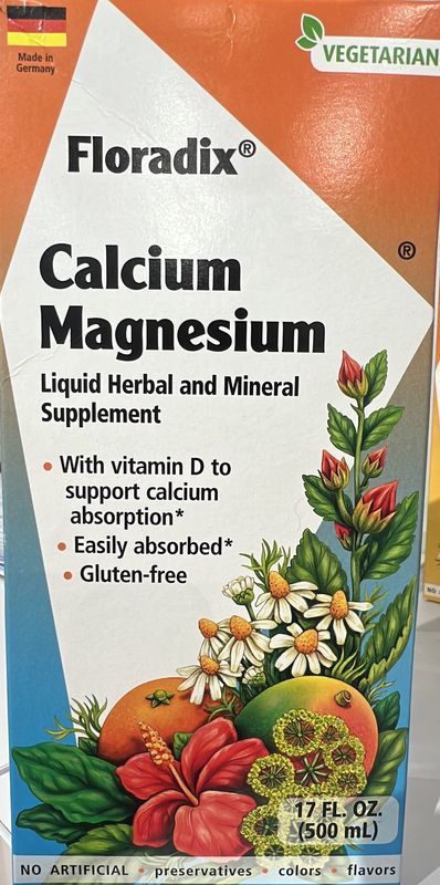 Floradix calcium magnesium 17 oz