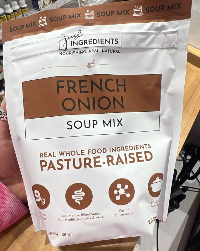 Just ingredients French onion soup mix 