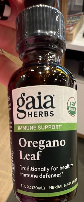 Gaia herbs oregano leaf liquid