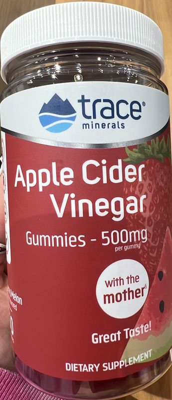 Trace minerals apple cider vinegar gummies