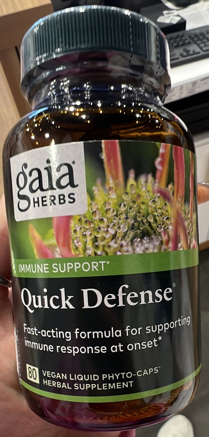 Gaia herbs quick defense 80 count
