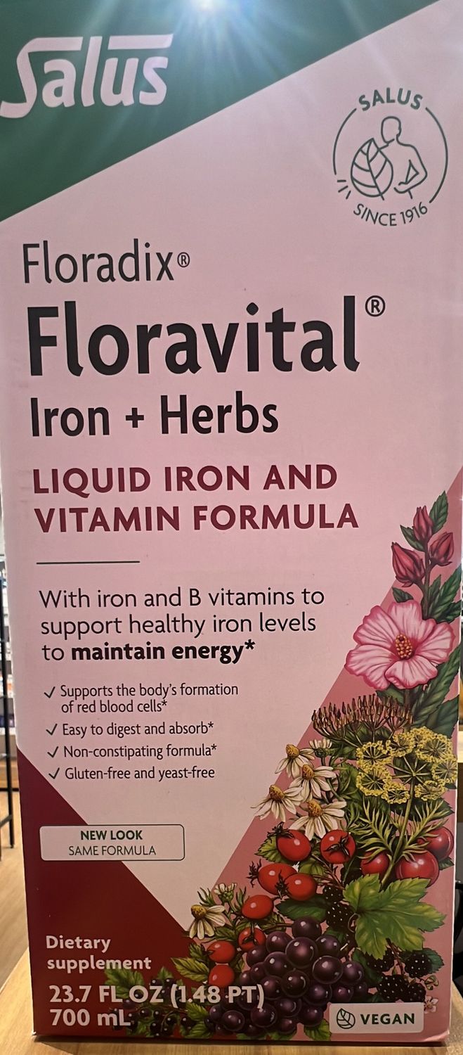 Floradix floravital iron + herbs 23.7oz