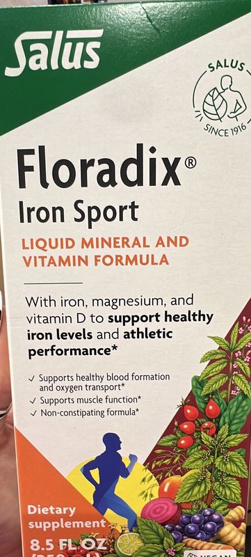 Floradix liquid iron sport 8.5oz