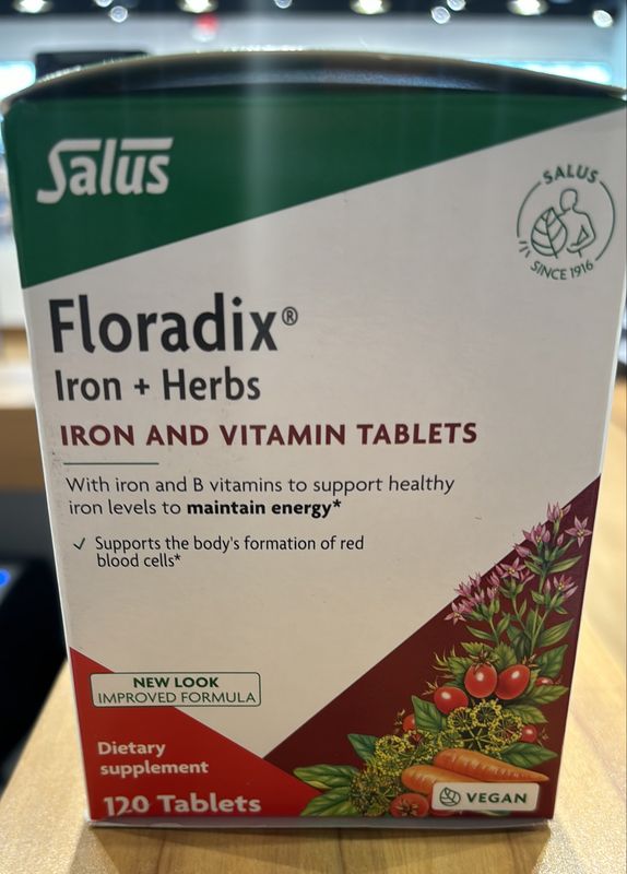 Floradix Iron + Herbs 120 Tablets