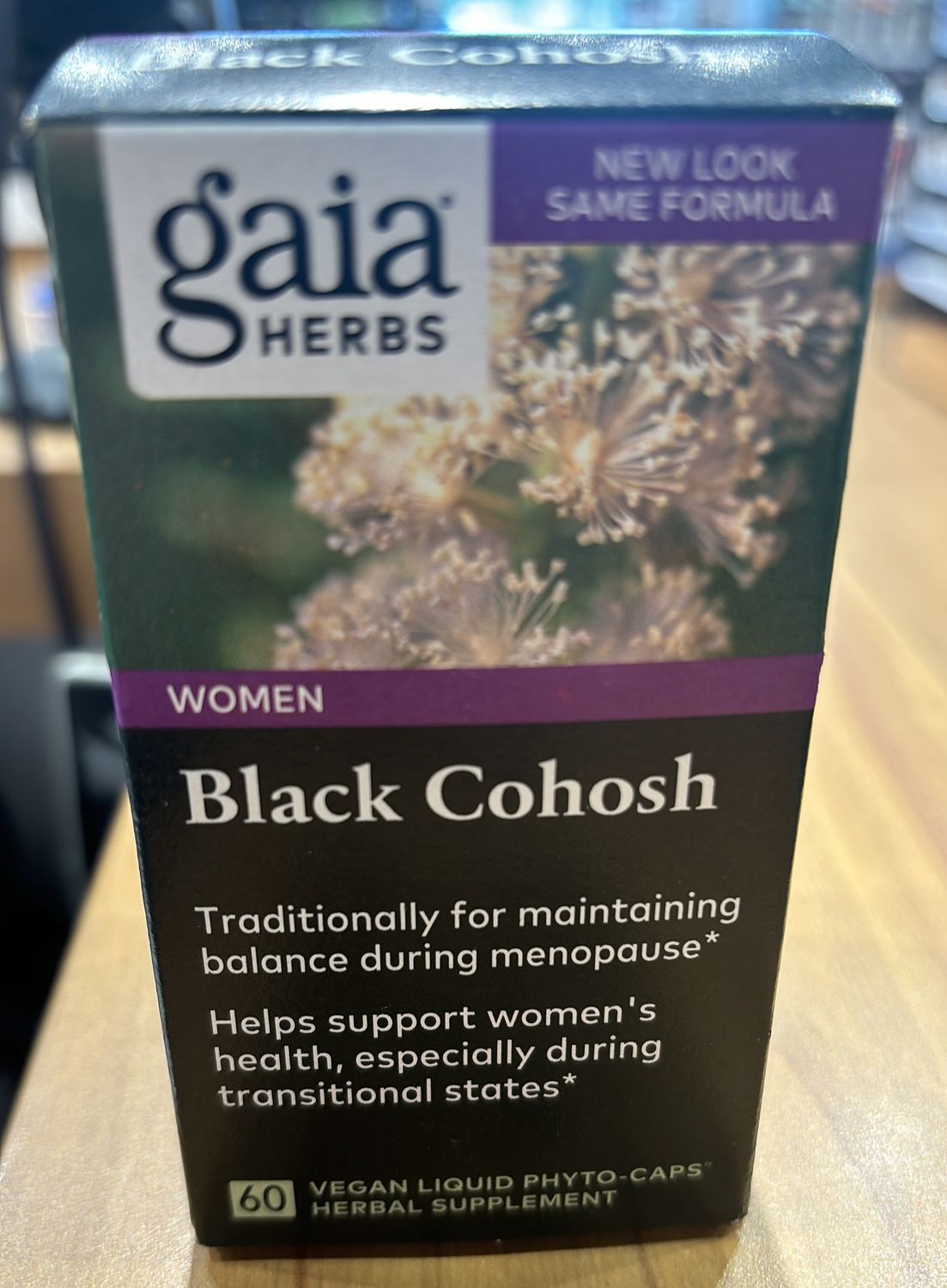 Gaia Herbs Black Cohosh 60 count