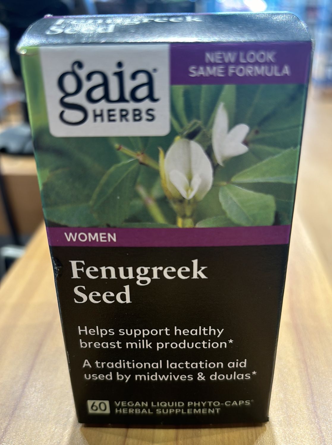 Gaia Herbs Fenugreek Seed 60 count