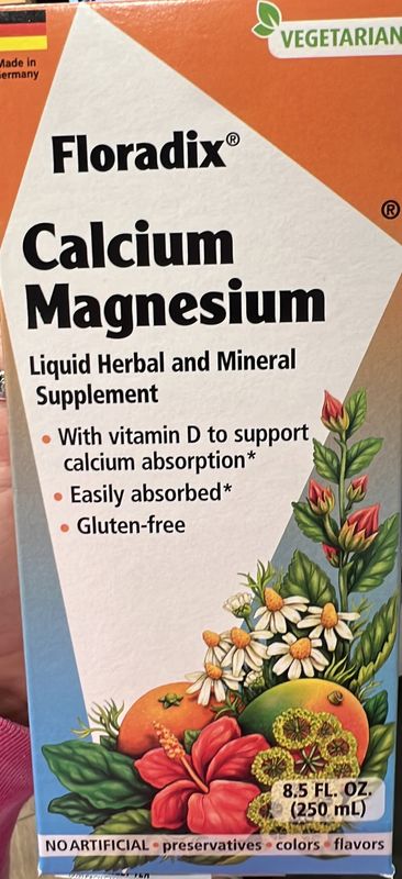 Floradix calcium magnesium 8.5 oz