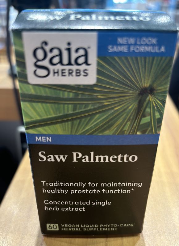 Gaia Herbs Saw Palmetto 60 count