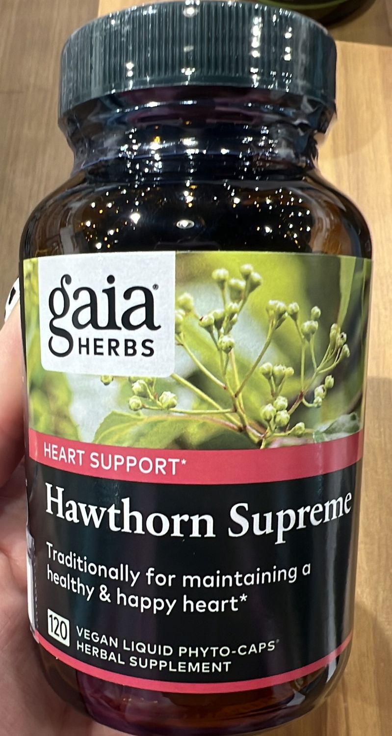 Gaia herbs hawthorn supreme 120 count