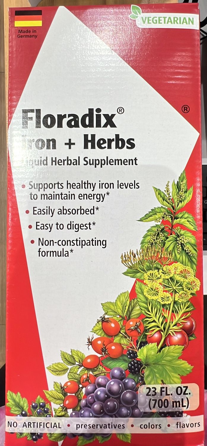 Floradix iron + herbs 23oz