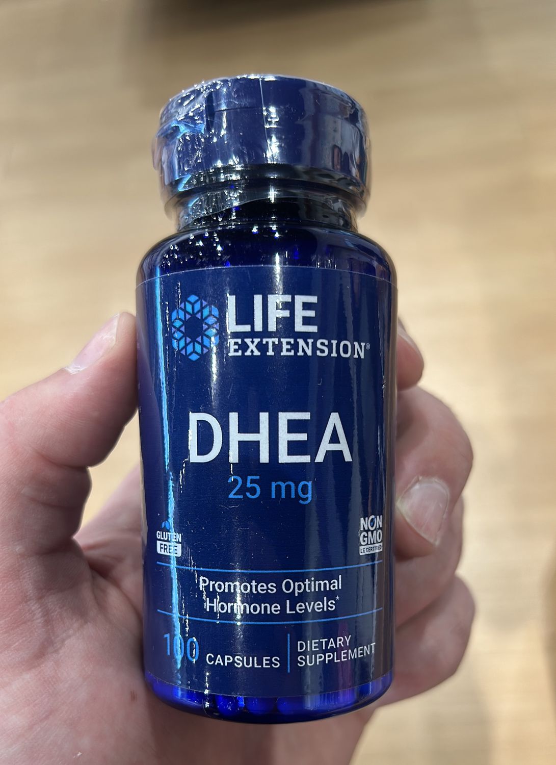 Life Extensions DHEA 25mg 100 caps