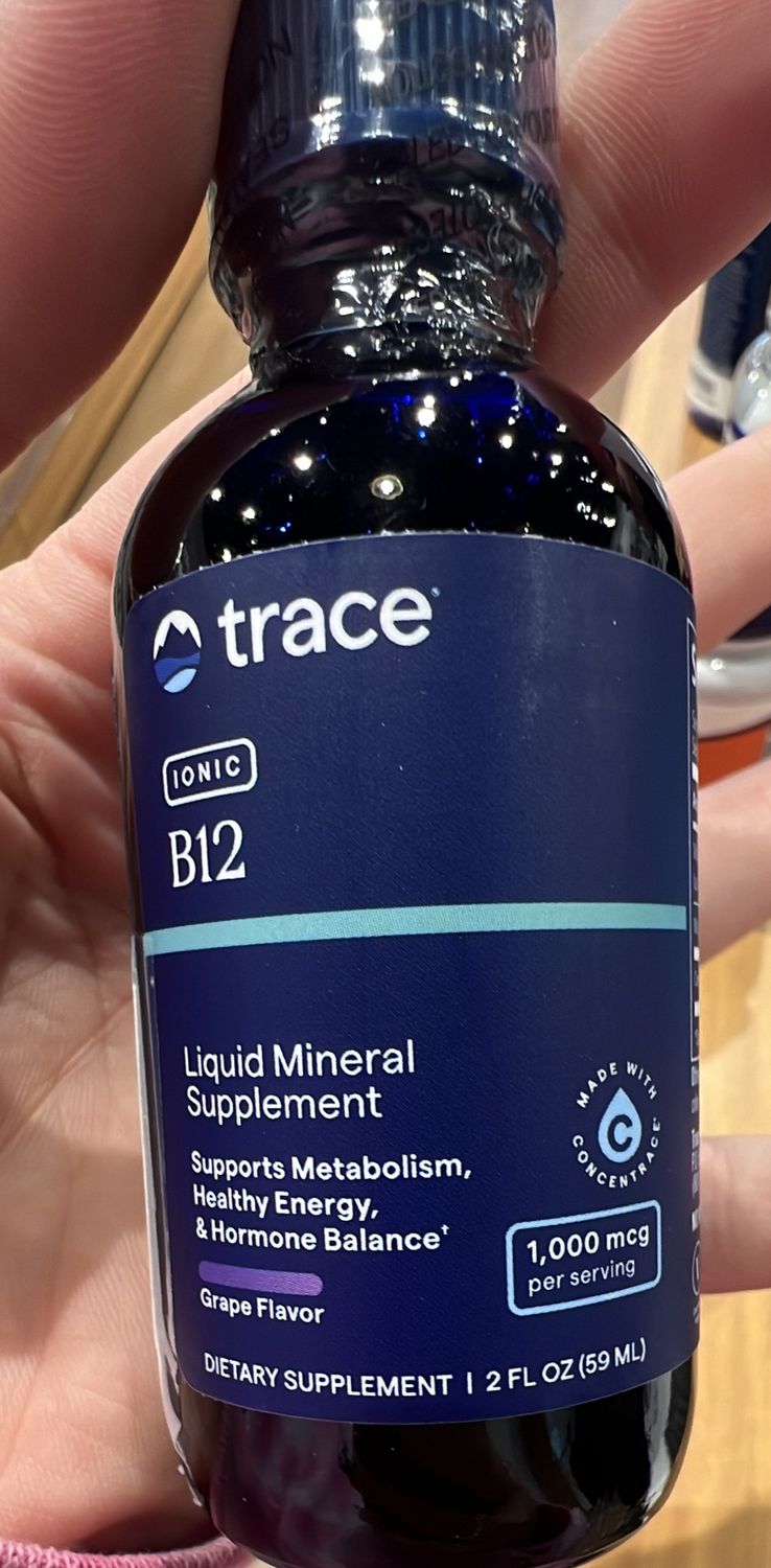 Trace minerals liquid B12