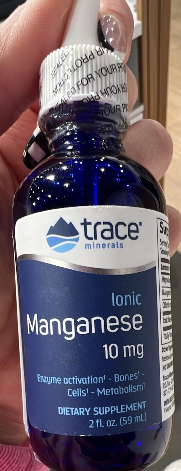 Trace minerals liquid ionic manganese