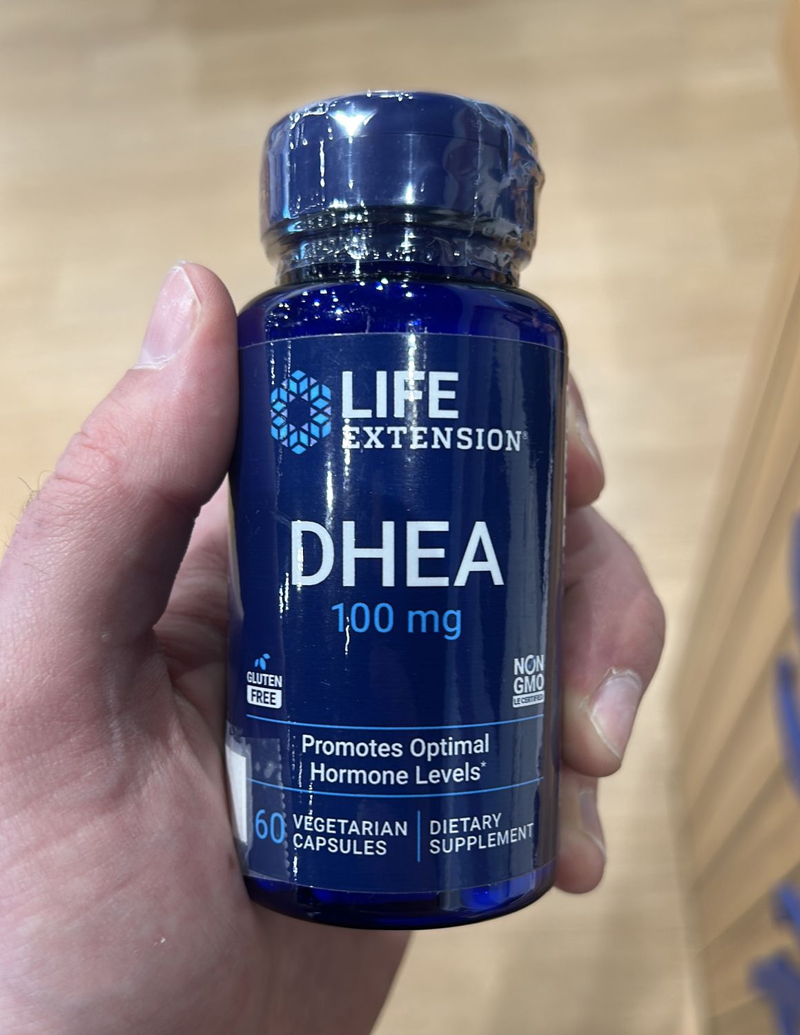 Life Extension DHEA 100mg 60 veg caps