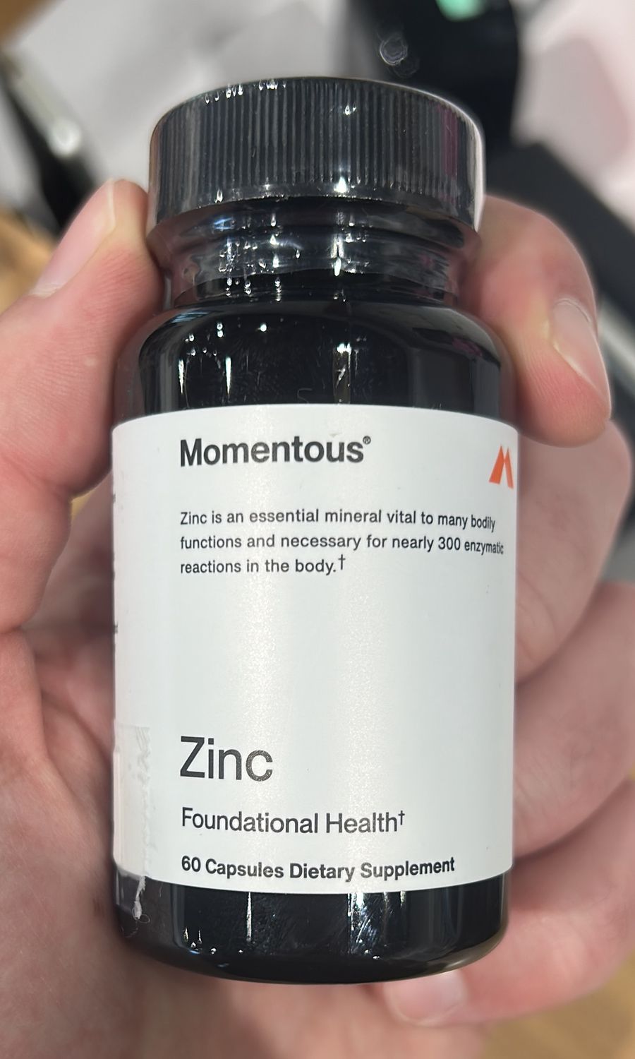 Momentous Zinc 60 caps