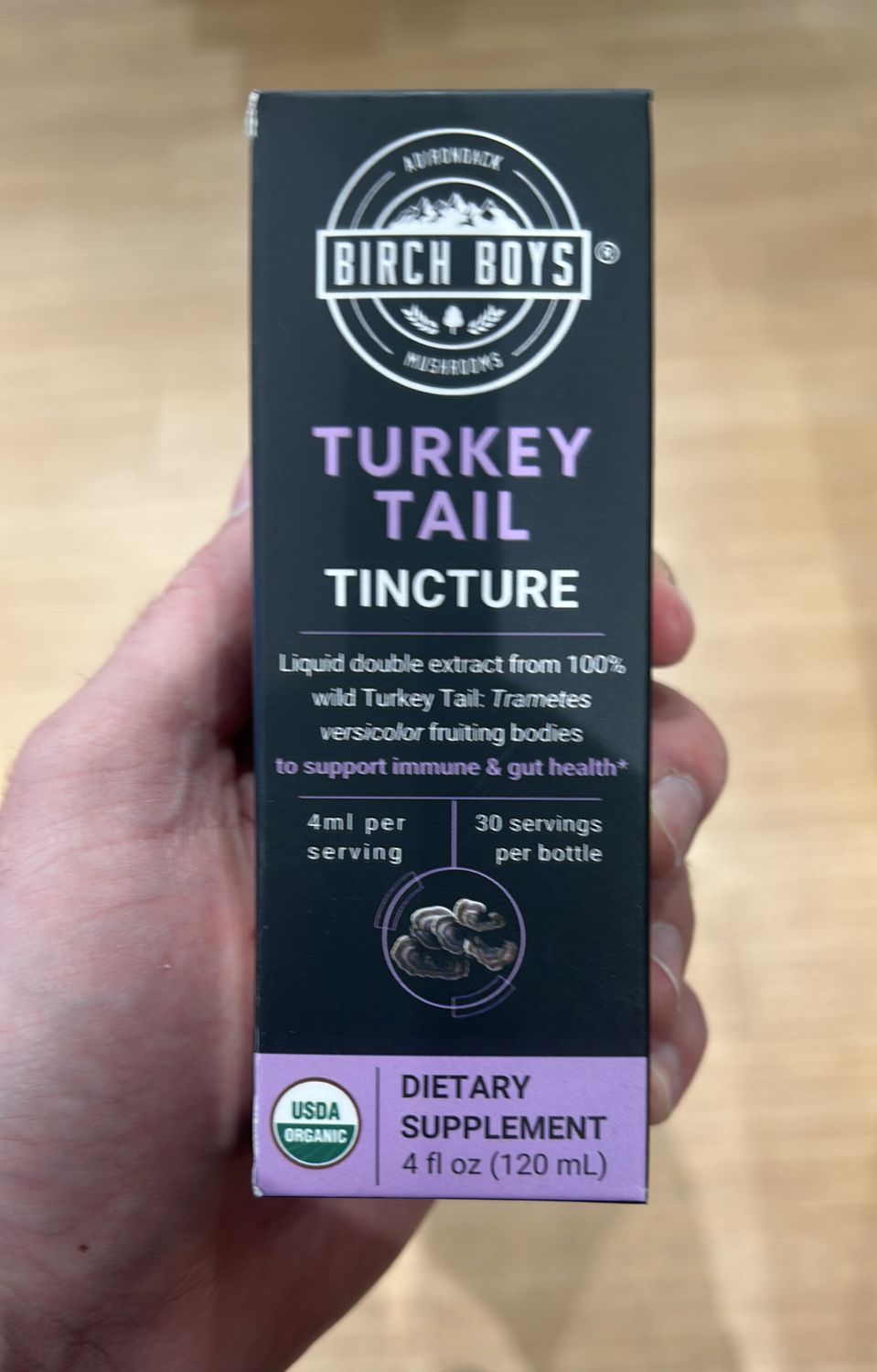 Birch Boys Turkey Tail tincture 4fl oz
