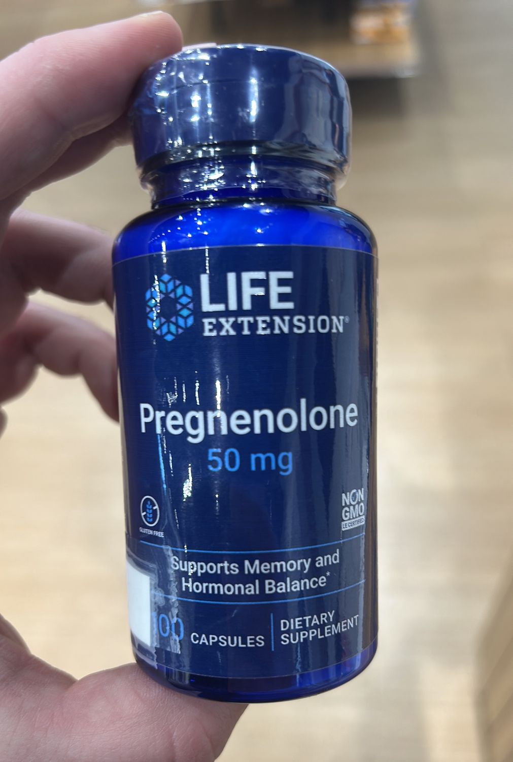 Pregnenolone 50mg 100caps