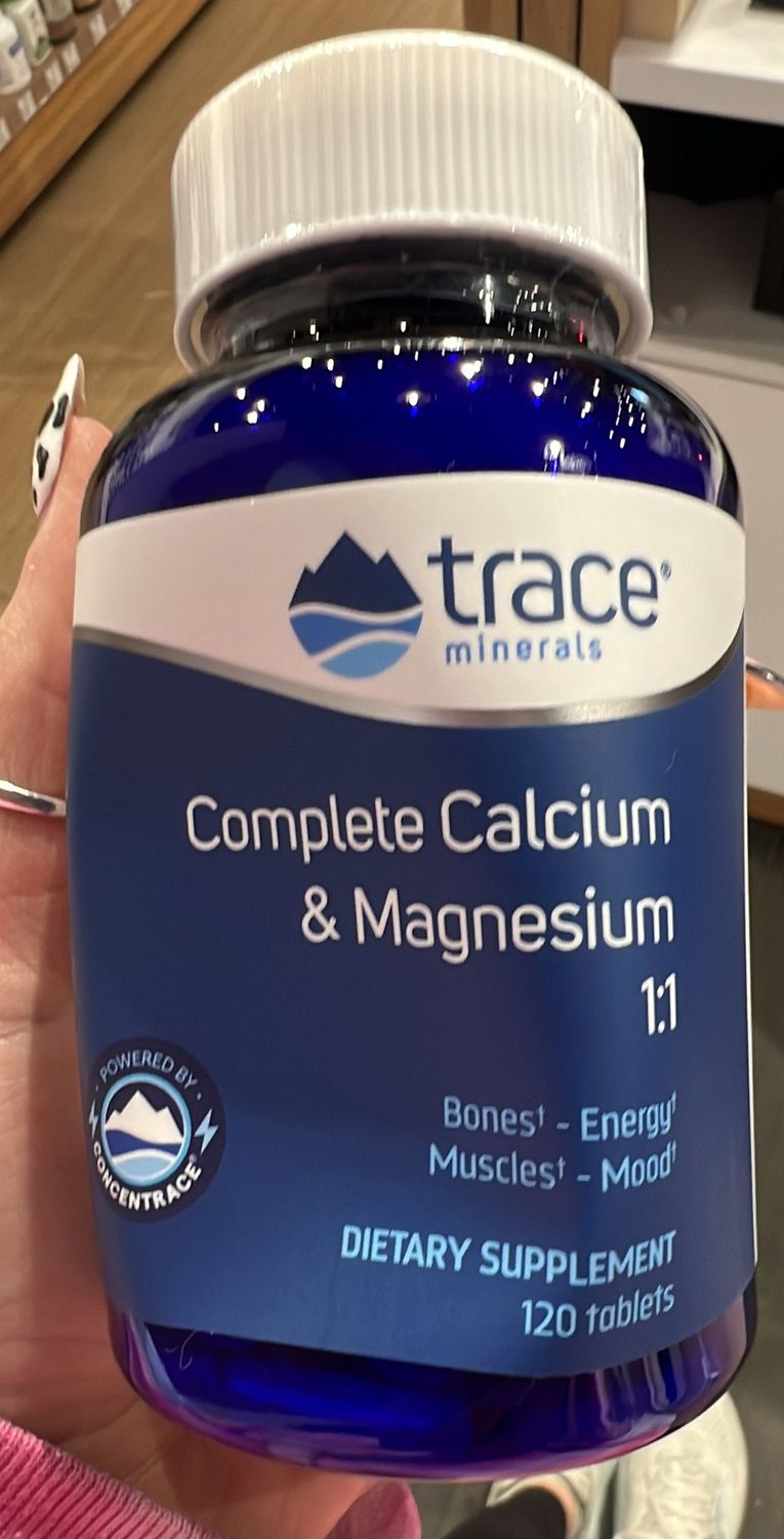 Trace minerals complete calcium &amp; magnesium