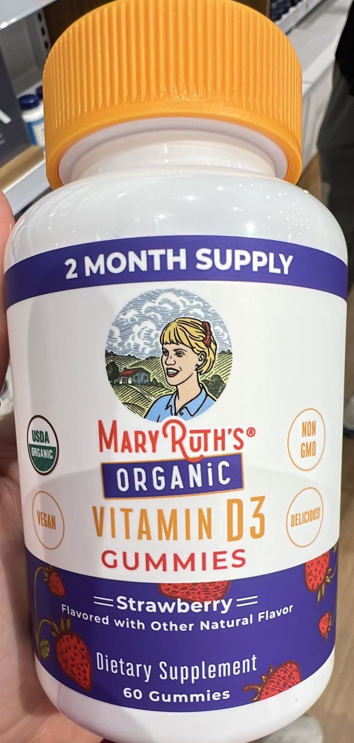 Mary Ruth organic vitamin D3 gummies
