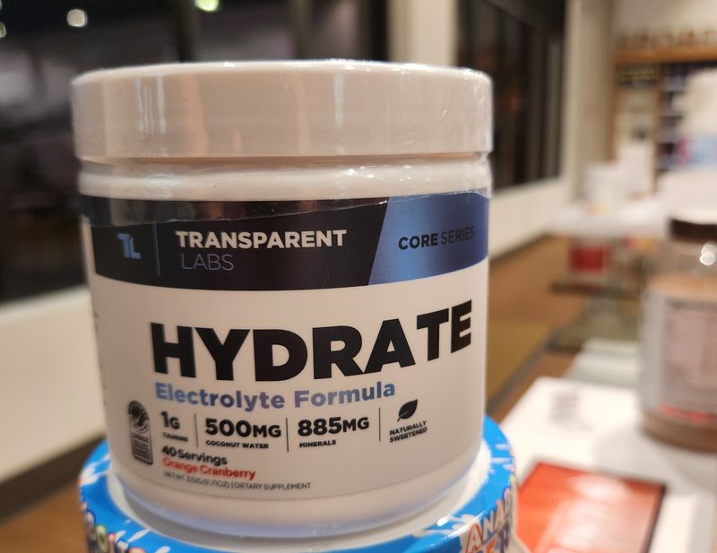 Transparent Labs Hydrate Orange Cranberry