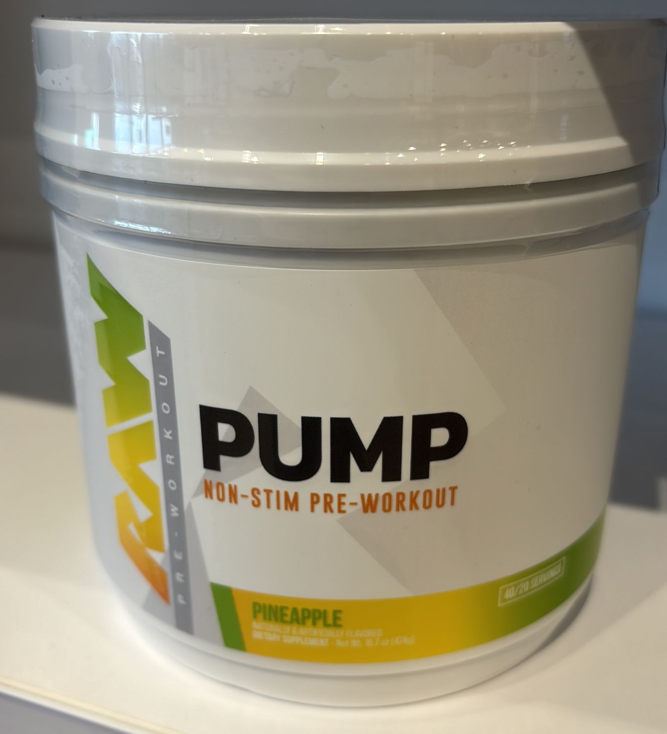 Raw pump non stim pineapple