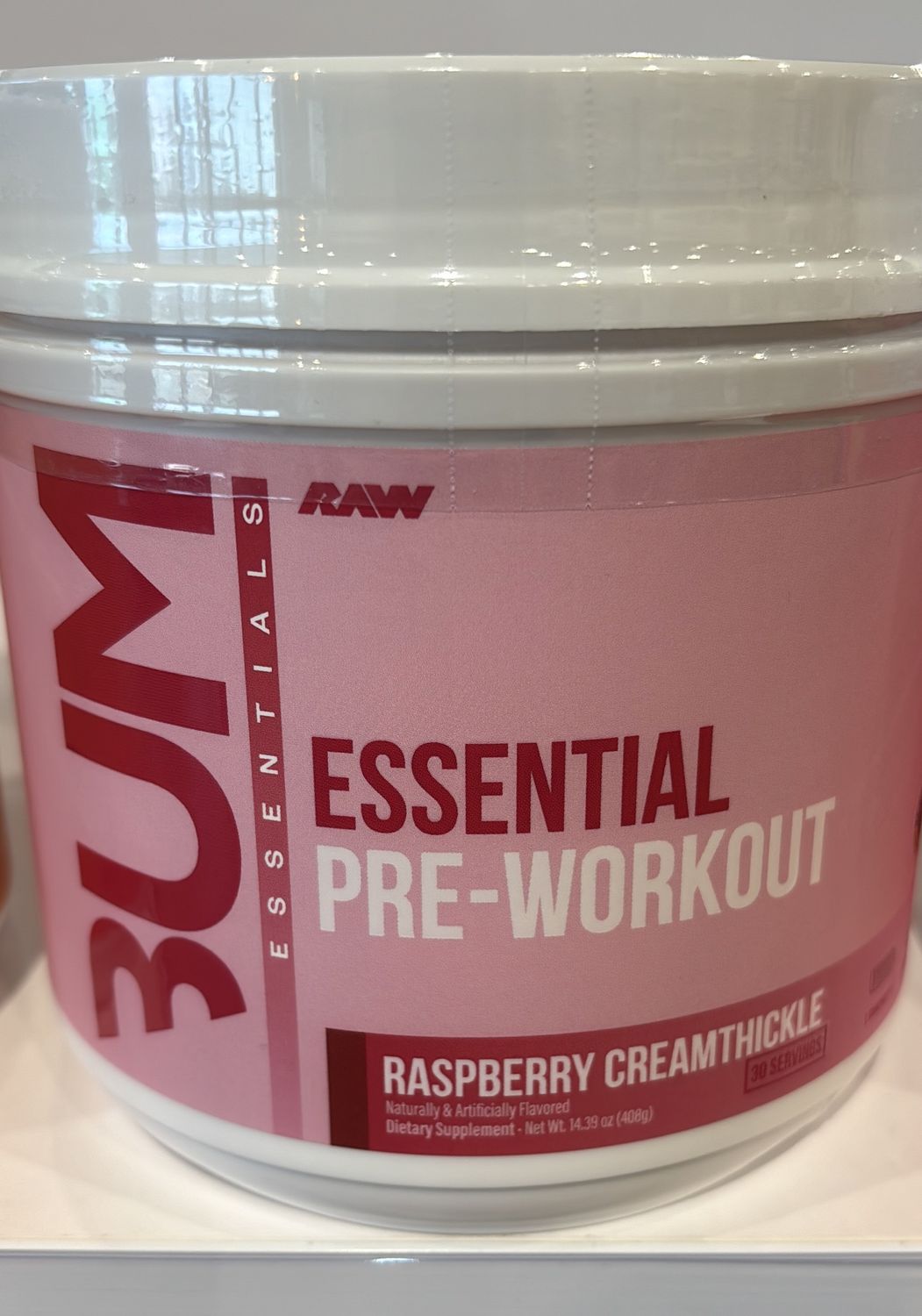 CBUM Essential Pre-Workout Raspberry Creamthickle 30 servings