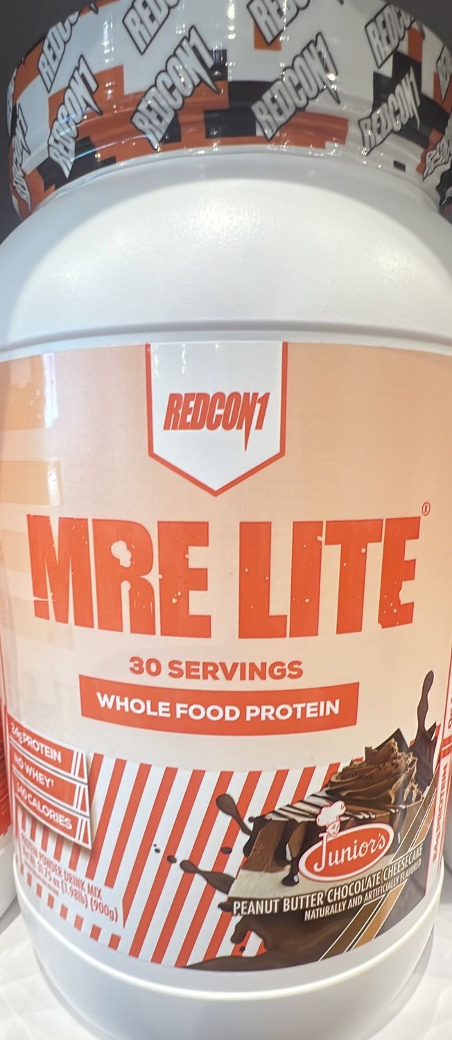Redcon1 MRE lite peanut butter chocolate cheesecake protein
