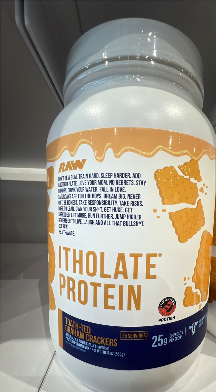CBUM itholate toath-ted graham crackers protein