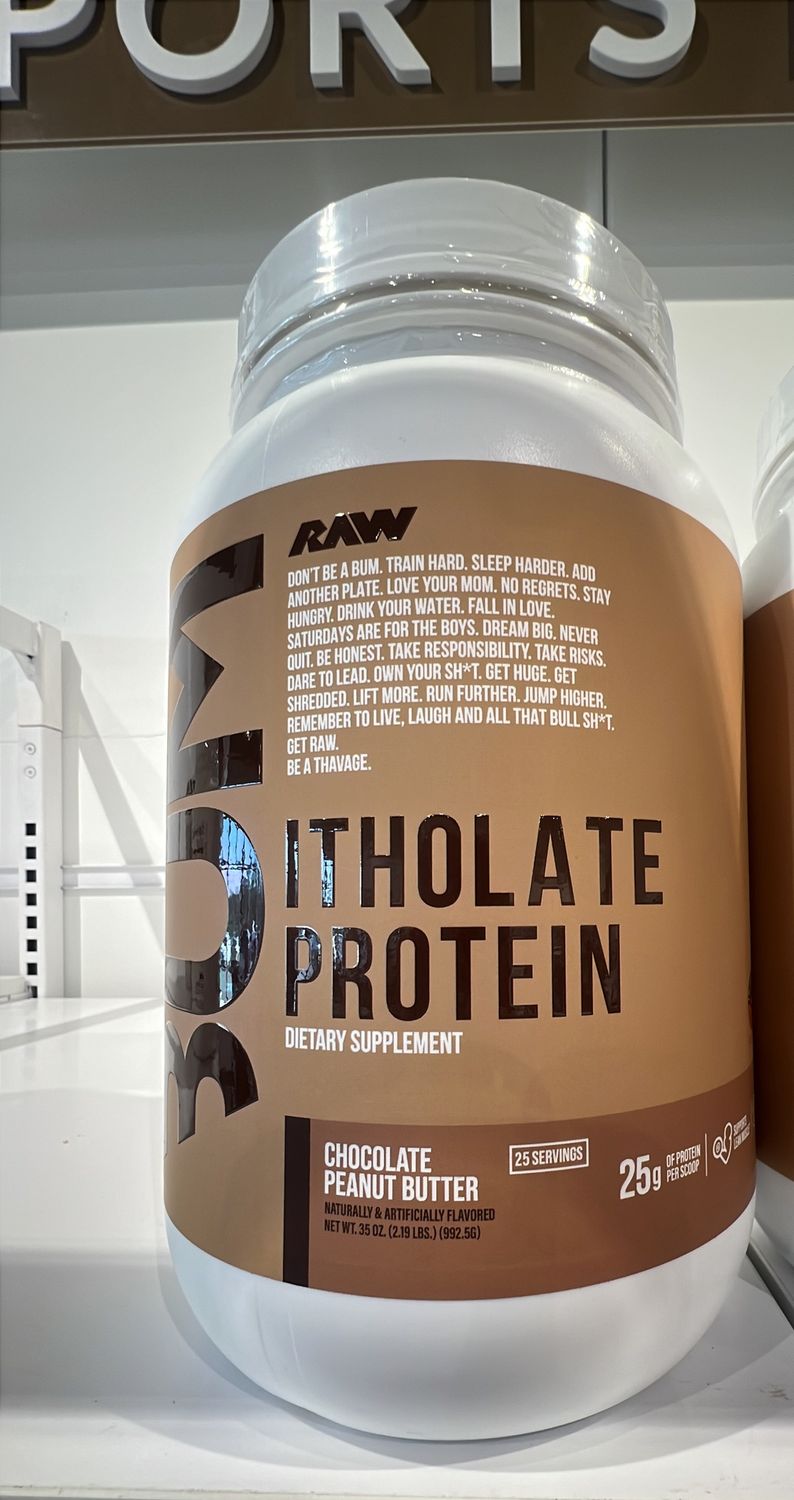 CBUM itholate chocolate peanut butter protein