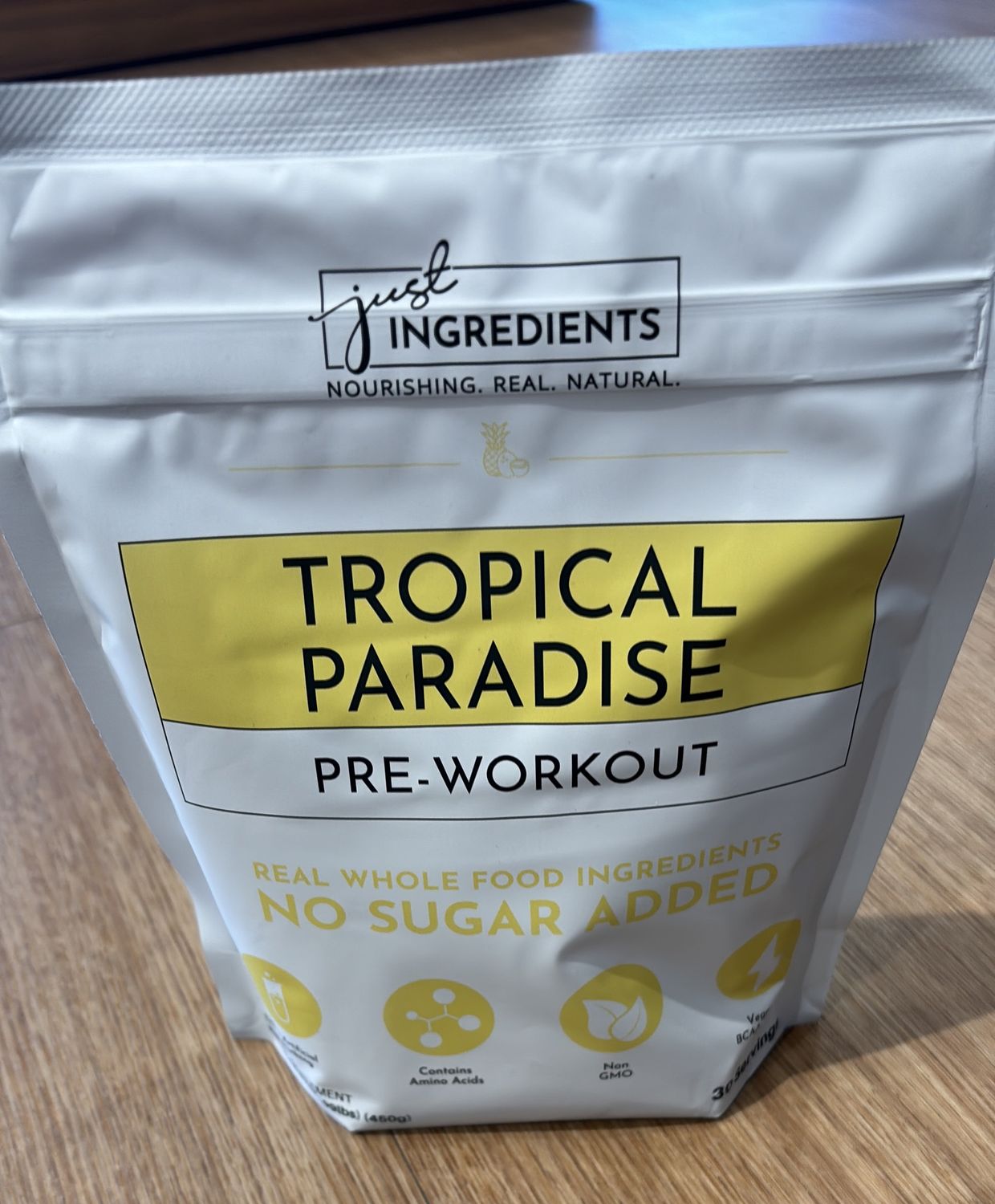Just Ingredients Tropical Paradise pre workout