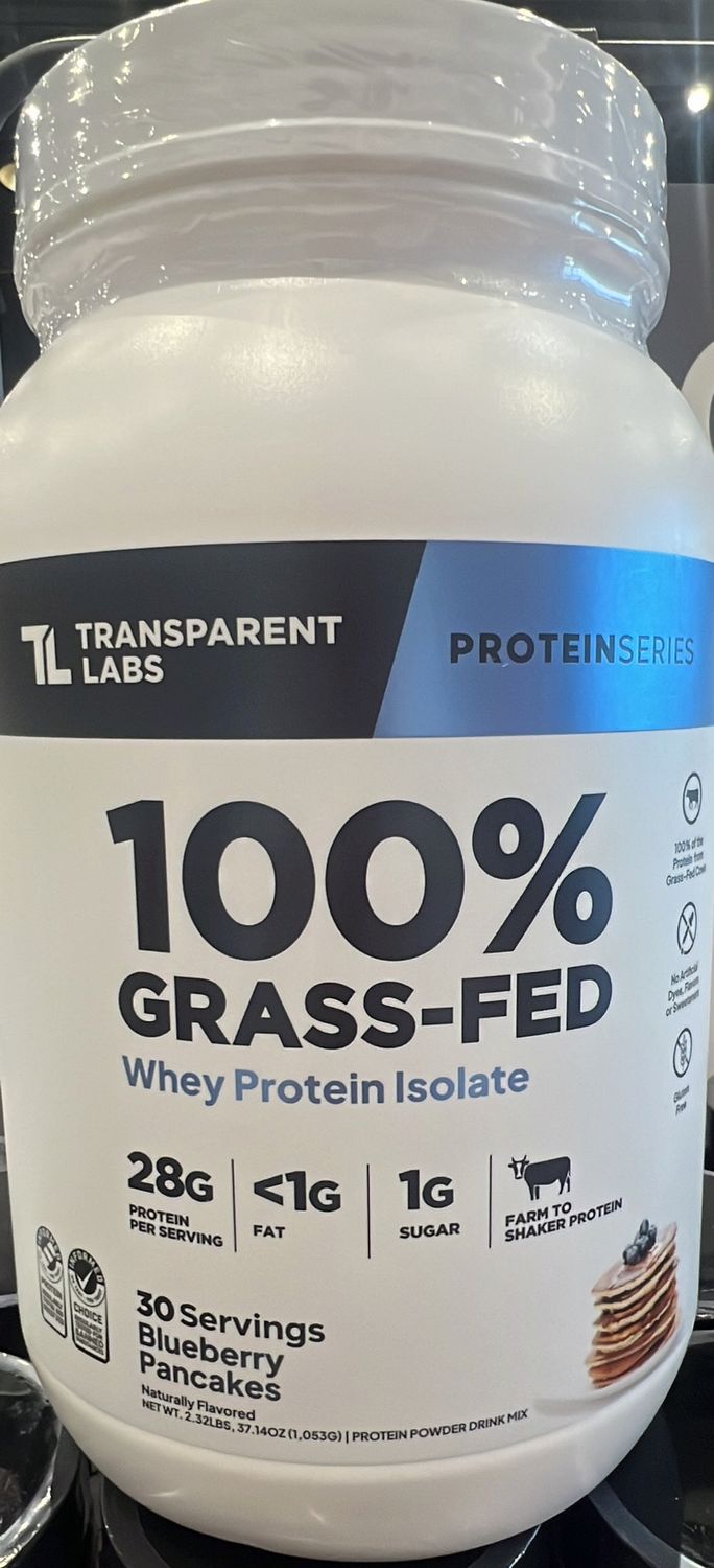 Transparent labs blueberry pancakes protein